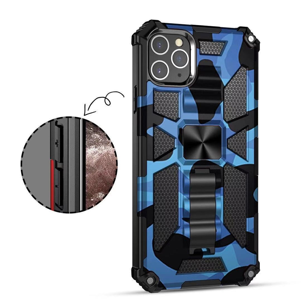 Armor Bracket Shockproof Back Cover Case for IPhone