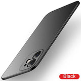 Luxury Matte Shockproof Hard PC Case For iPhone