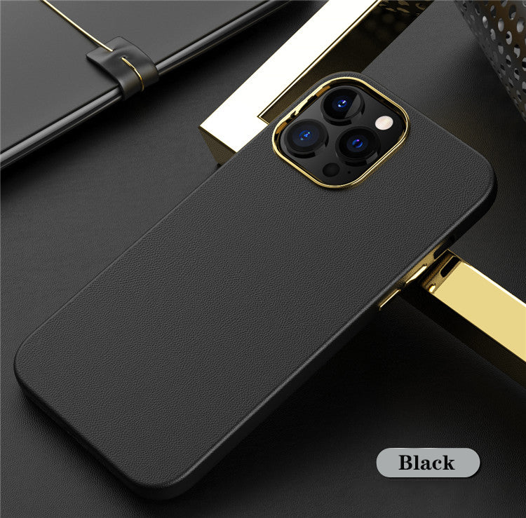 Premium Leather Bumper Case For iPhone