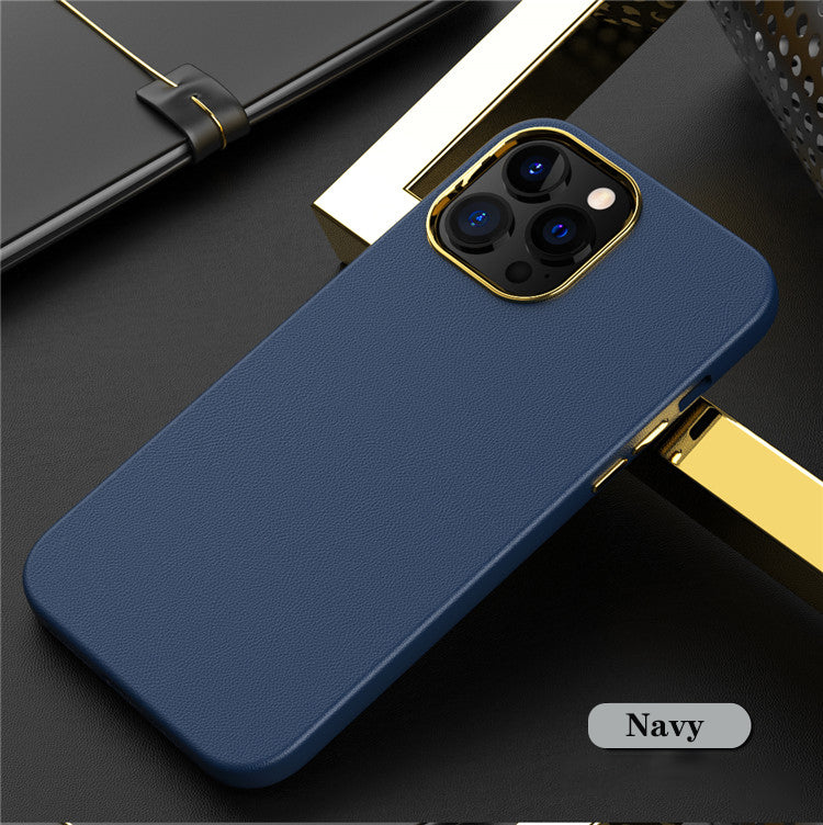 Premium Leather Bumper Case For iPhone