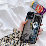 Dragon Tiger Pattern Matte Silicon Hard Case for IPhone