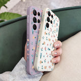 Mini Flowers Phone Case For Samsung Galaxy