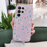 Mini Flowers Phone Case For Samsung Galaxy