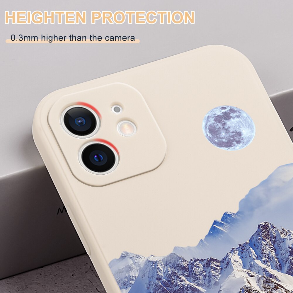 Mountain Moon Phone Case For Samsung Galaxy
