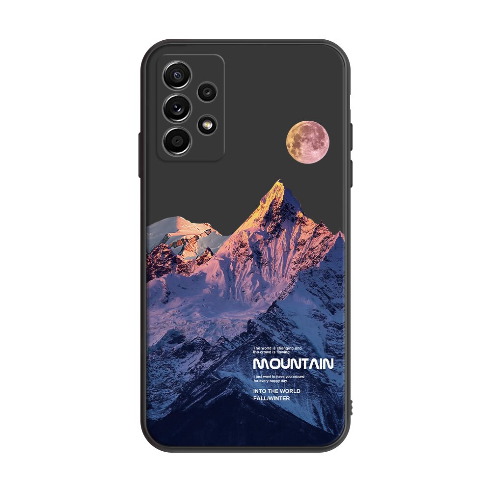 Mountain Moon Phone Case For Samsung Galaxy