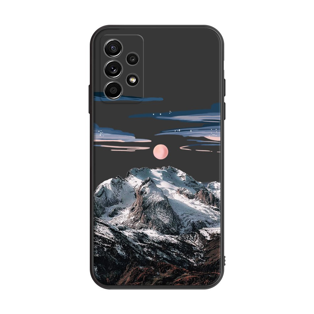 Mountain Moon Phone Case For Samsung Galaxy