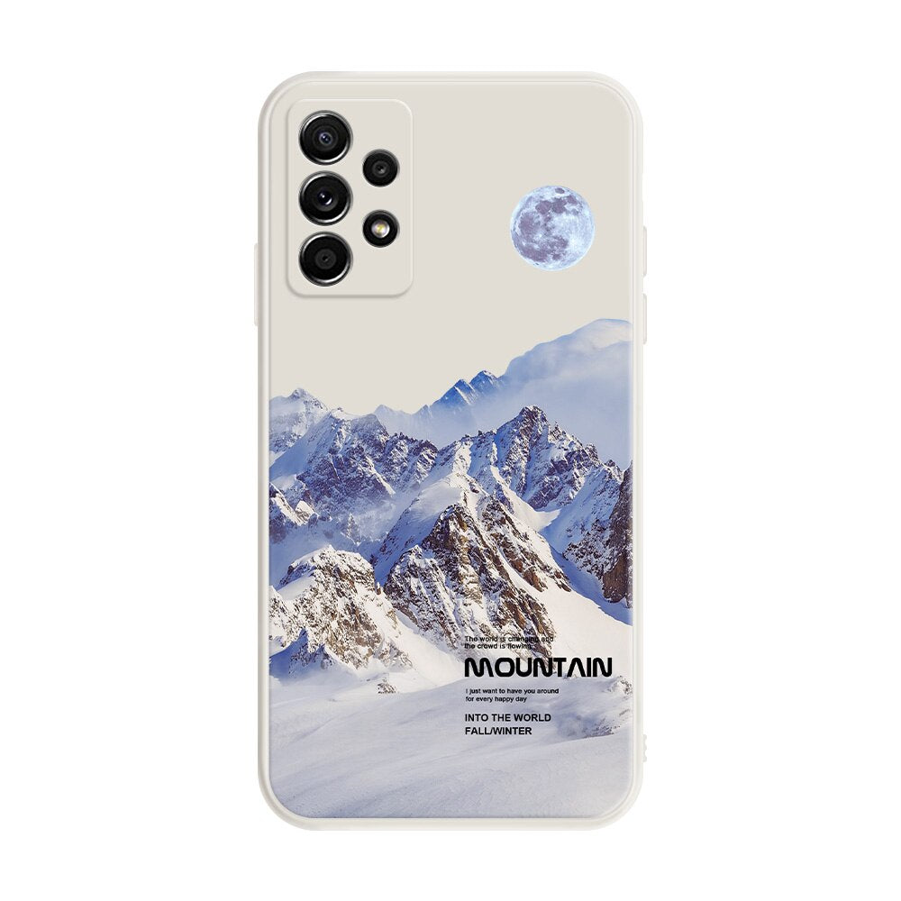 Mountain Moon Phone Case For Samsung Galaxy