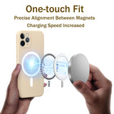 Original Silicone For Magnetic Wireless Charge Case for iPhone