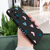 Plaid Love Phone Case For Samsung Galaxy