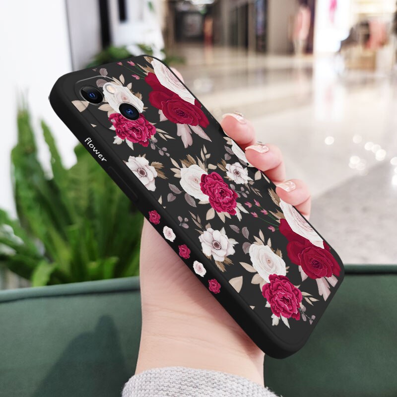 Prosperous Peony Phone Case For iPhone