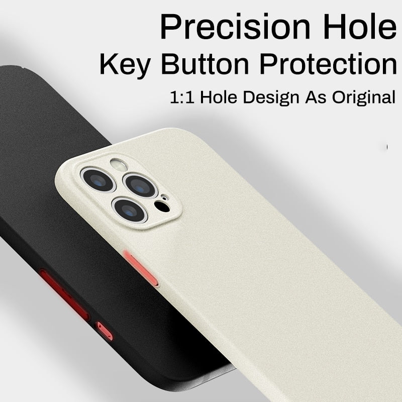 Sandstone Matte Hard Case For iPhone