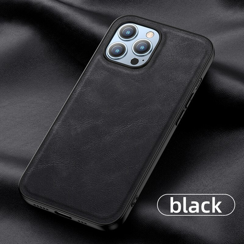 Fashion Bumper PU Mobile Phone Case For iPhone