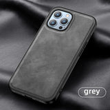 Fashion Bumper PU Mobile Phone Case For iPhone