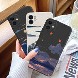 Snow Mountain Soft Silicone Case For Samsung