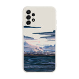 Snow Mountain Soft Silicone Case For Samsung