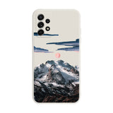 Snow Mountain Soft Silicone Case For Samsung