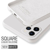 Square Liquid Silicone Case For Samsung