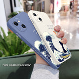 Storm Blue Whale Phone Case For iPhone