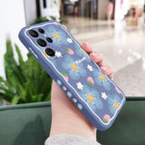 Strawberry Flowers Case For Samsung Galaxy