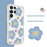 Strawberry Flowers Case For Samsung Galaxy