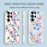 Sweet Flowers Phone Case For Samsung Galaxy