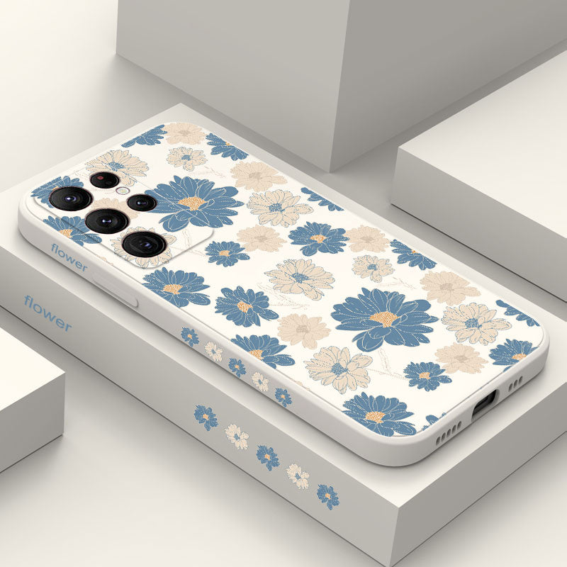 Traditional Flower Phone Case For Samsung Galaxy