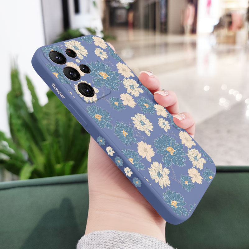 Traditional Flower Phone Case For Samsung Galaxy