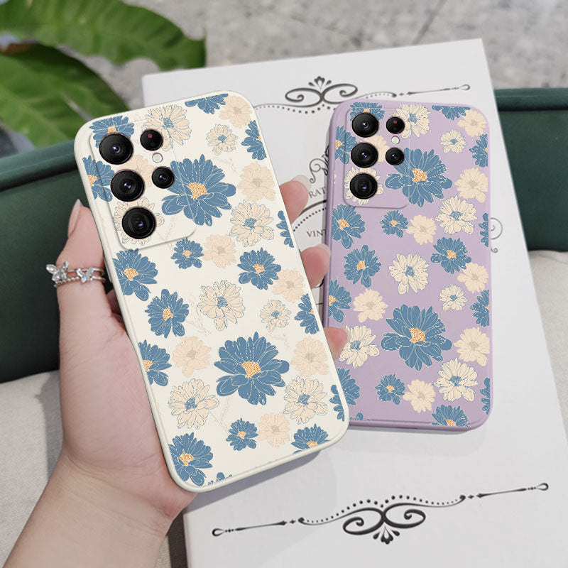 Traditional Flower Phone Case For Samsung Galaxy