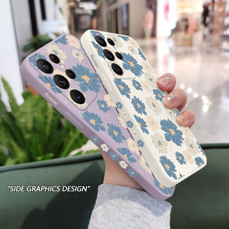 Traditional Flower Phone Case For Samsung Galaxy