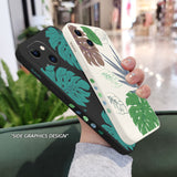Tropical Plants Phone Case For iPhone