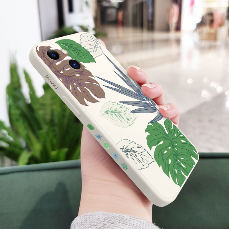 Tropical Plants Phone Case For iPhone