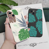 Tropical Plants Phone Case For iPhone