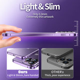 Ultra Slim Aluminum Metal Bumper Case For iPhone