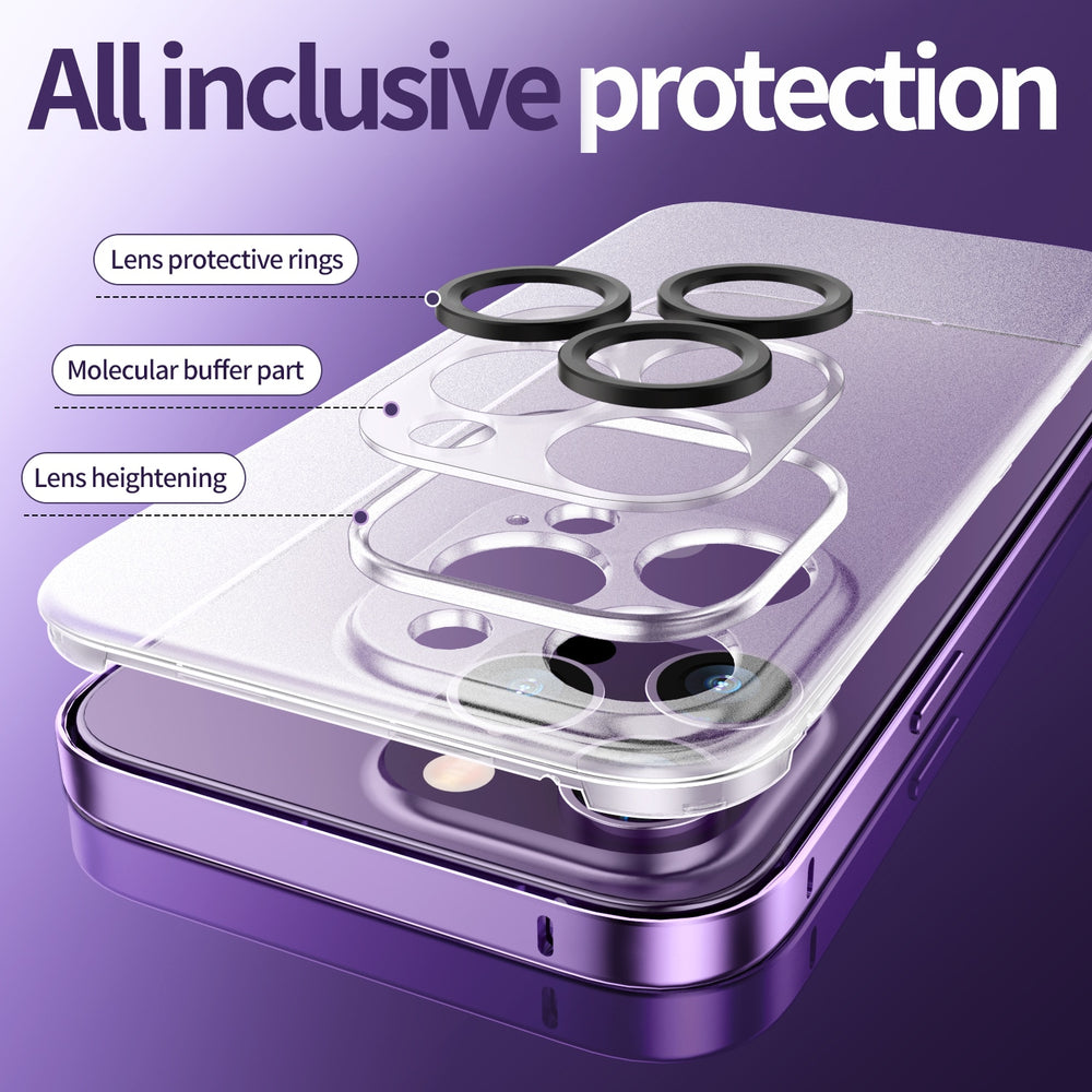 Ultra Slim Aluminum Metal Bumper Case For iPhone