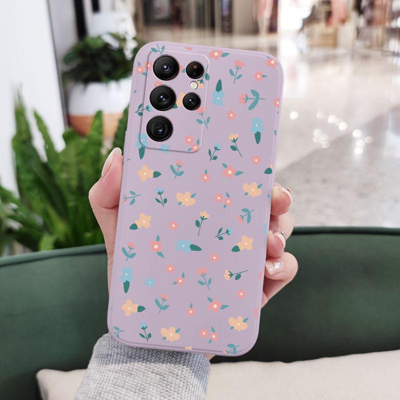 Mini Flowers Phone Case For Samsung Galaxy