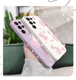 Rabbit Safflower Case For Samsung Galaxy