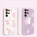 Rabbit Safflower Case For Samsung Galaxy