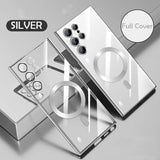 Electroplated Transparent Silicone Case For Samsung