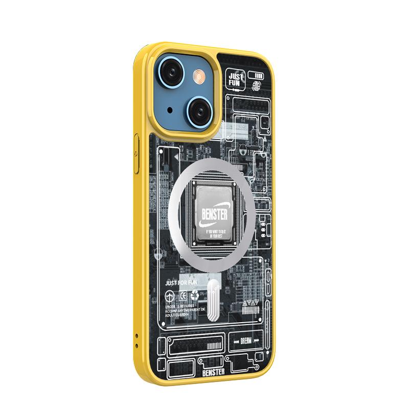 Cool Transparent Magnetic Case for iPhone