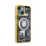 Cool Transparent Magnetic Case for iPhone