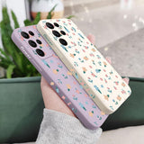Mini Flowers Phone Case For Samsung Galaxy