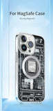 Cool Transparent Magnetic Case for iPhone