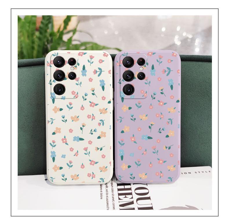 Mini Flowers Phone Case For Samsung Galaxy