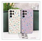 Mini Flowers Phone Case For Samsung Galaxy