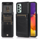 Flip Leather Wallet Case with Credit Card Holder Case For Samsung