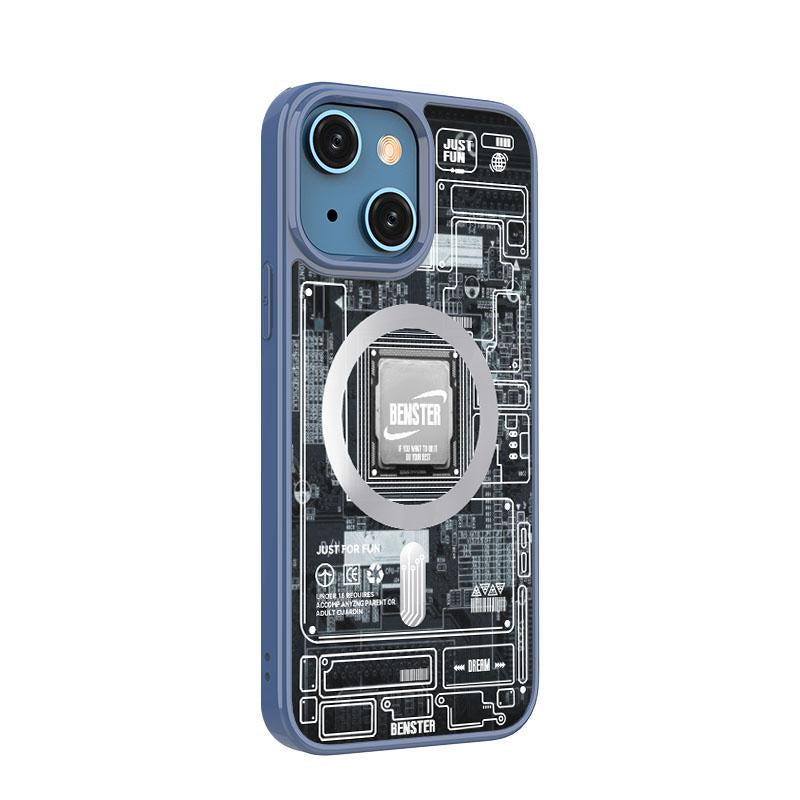 Cool Transparent Magnetic Case for iPhone