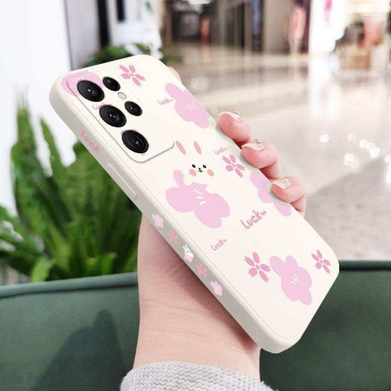 Rabbit Safflower Case For Samsung Galaxy