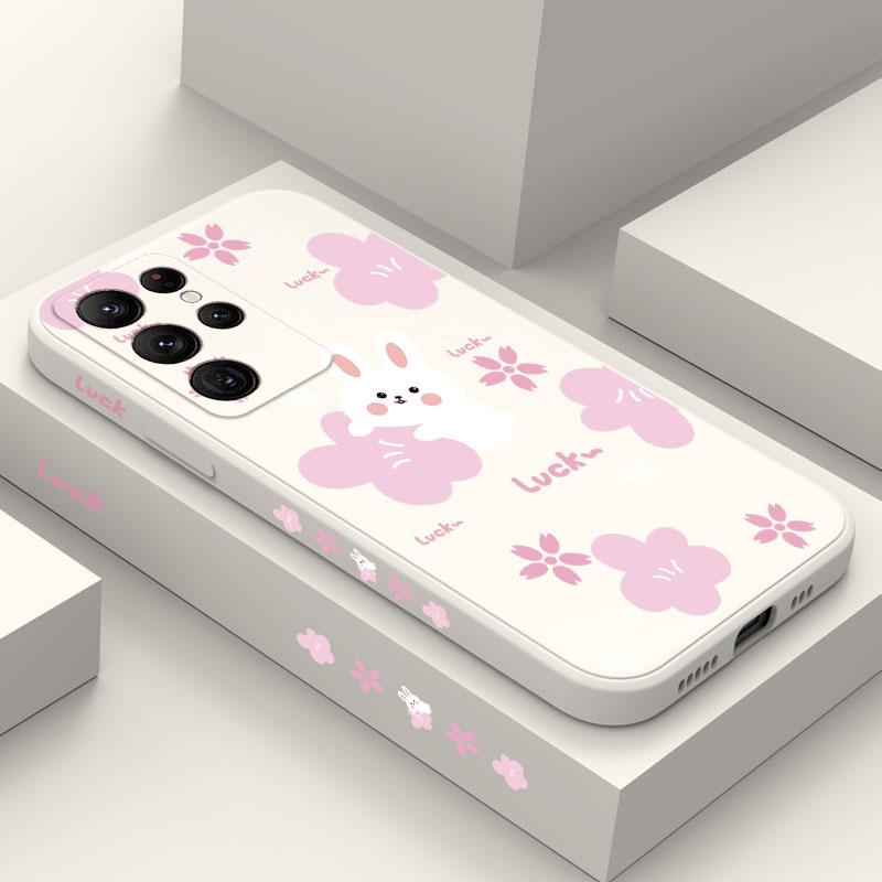 Rabbit Safflower Case For Samsung Galaxy