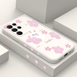 Rabbit Safflower Case For Samsung Galaxy