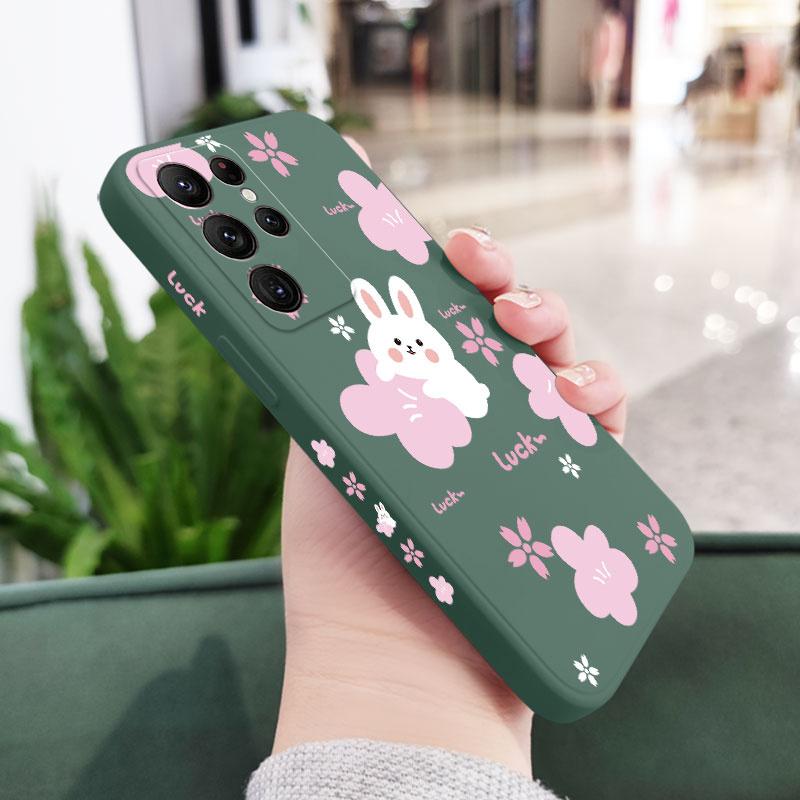 Rabbit Safflower Case For Samsung Galaxy